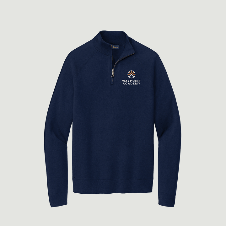 Brooks Brothers® Cotton Stretch 1/4-Zip Sweater